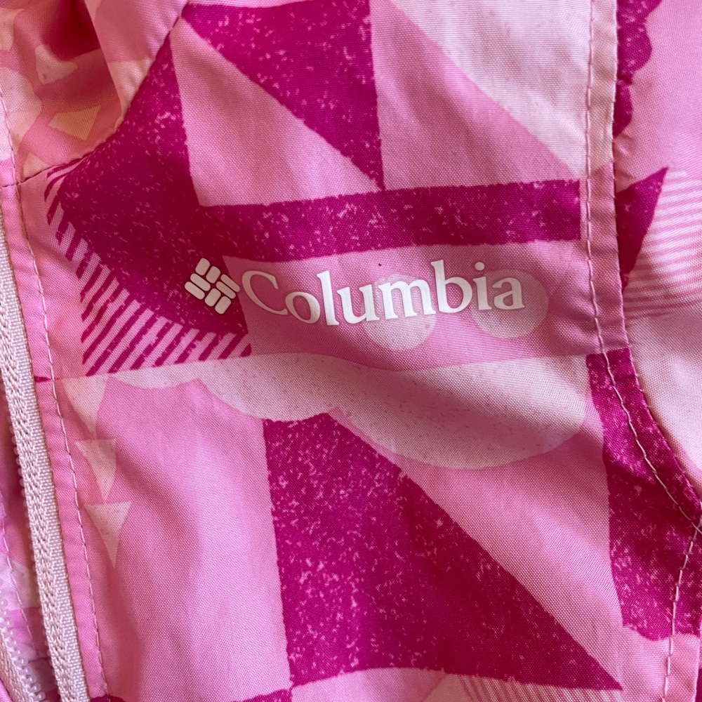 Pink Geometric Patterned Baby Jacket - Picture 2 of 4